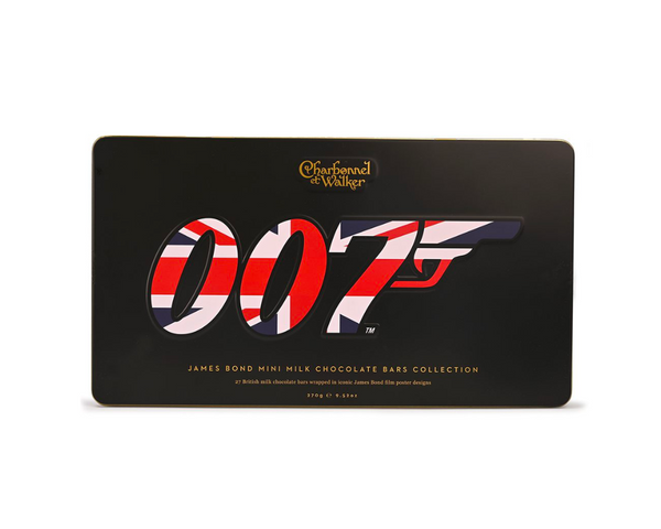 James Bond 007 Mini Milk Chocolate Collectors Tins