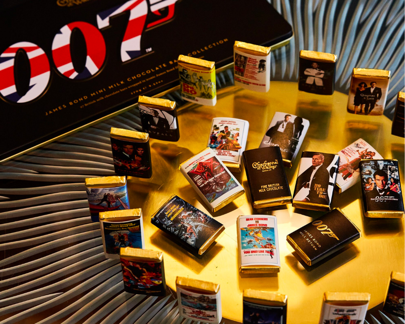 James Bond 007 Mini Milk Chocolate Collectors Tins