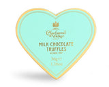 Milk Chocolate Truffles – Green Mini Heart
