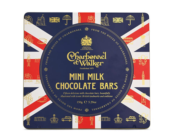 Union Jack Keepsake Tin with Mini Milk Chocolate Bars