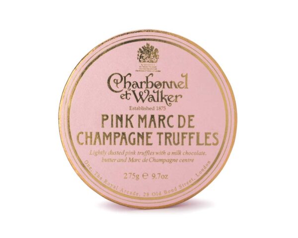 Pink Marc de Champagne Chocolate Truffles 275g