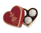 Milk Marc De Champagne Chocolate Truffles - Red Mini Heart