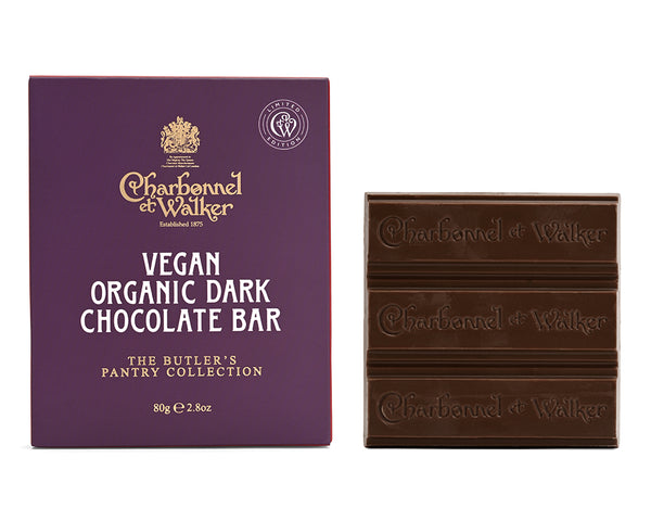 Vegan Organic Dark Chocolate Butler bar